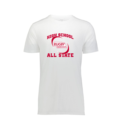 [FTSCUBWH-AS-LOGO1] Decker Men's Tri-Blend T-Shirt - Short Sleeve (Adult S, White, Logo 1)