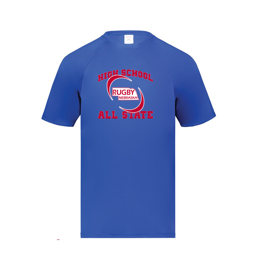 [2791.060.S-LOGO1] Youth Smooth Sport T-Shirt (Youth S, Royal, Logo 1)